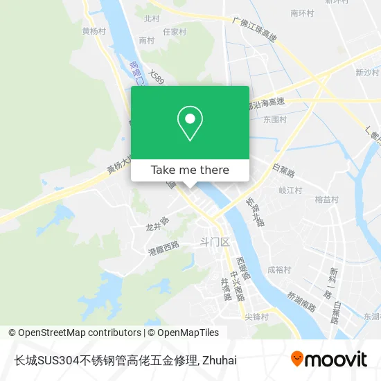 长城SUS304不锈钢管高佬五金修理 map