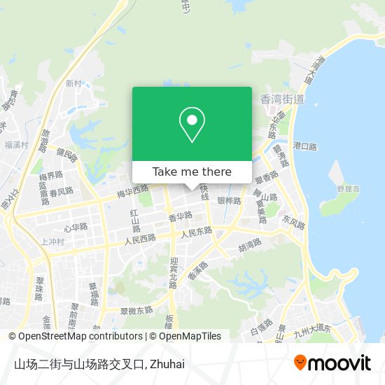 山场二街与山场路交叉口 map