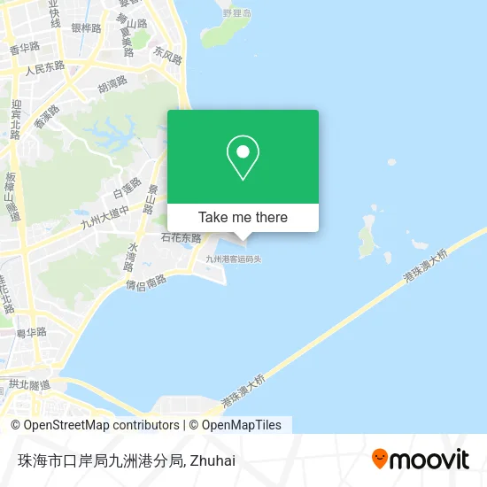 珠海市口岸局九洲港分局 map