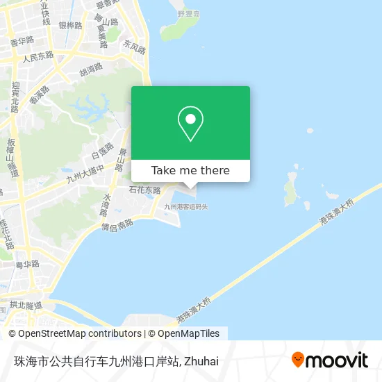 珠海市公共自行车九州港口岸站 map
