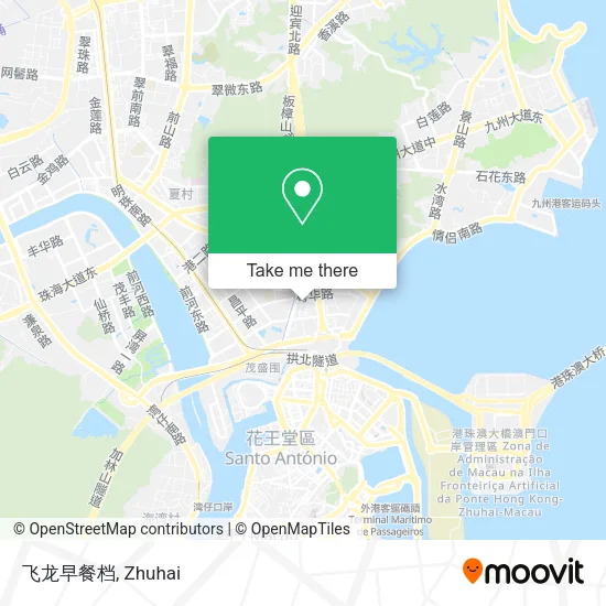 飞龙早餐档 map