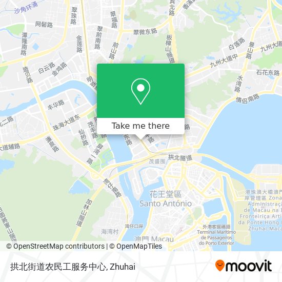 拱北街道农民工服务中心 map