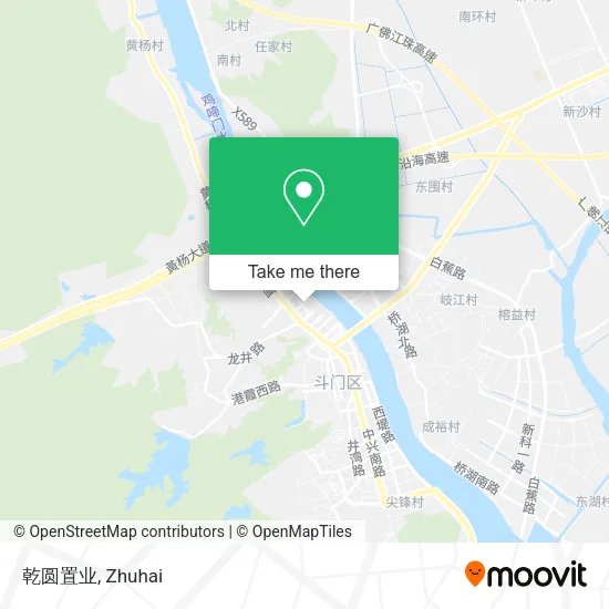 乾圆置业 map