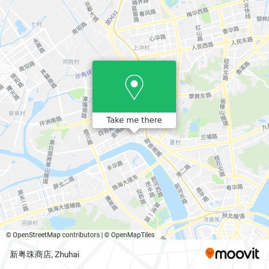 新粤珠商店 map