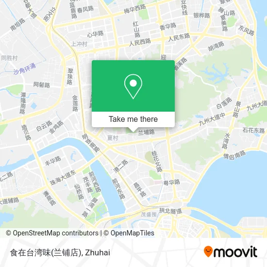 食在台湾味(兰铺店) map