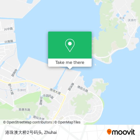 港珠澳大桥2号码头 map