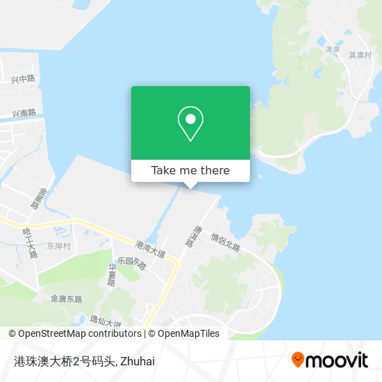 港珠澳大桥2号码头 map
