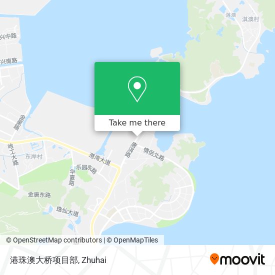 港珠澳大桥项目部 map