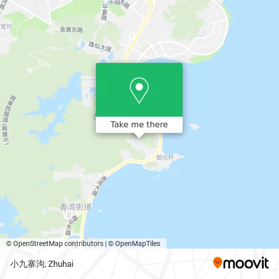 小九寨沟 map