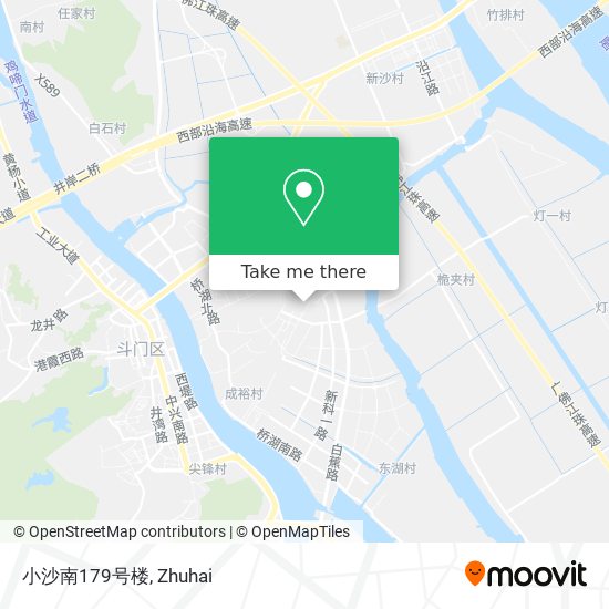 小沙南179号楼 map