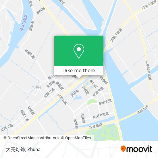 大亮灯饰 map