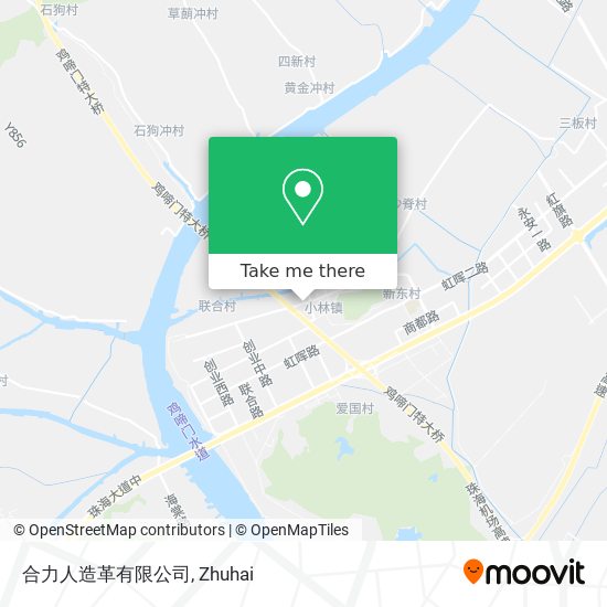 合力人造革有限公司 map