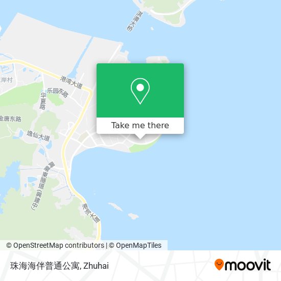 珠海海伴普通公寓 map