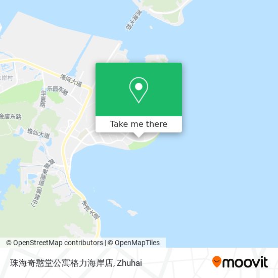 珠海奇憨堂公寓格力海岸店 map