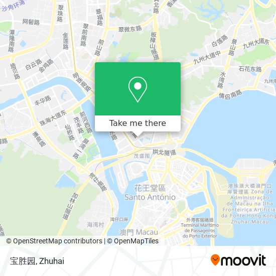 宝胜园 map