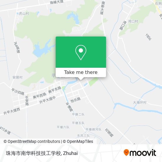 珠海市南华科技技工学校 map