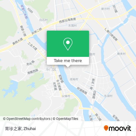 胃珍之家 map