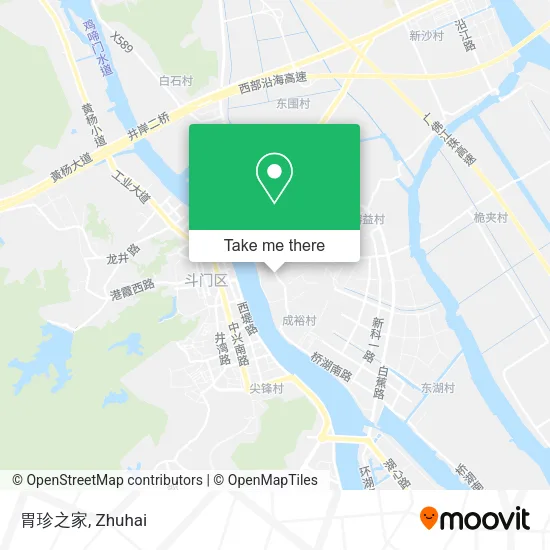 胃珍之家 map