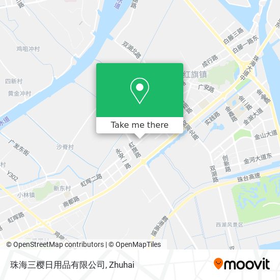 珠海三樱日用品有限公司 map