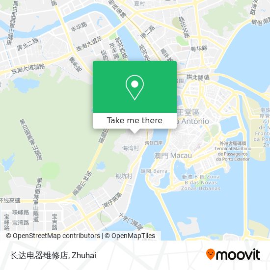 长达电器维修店 map