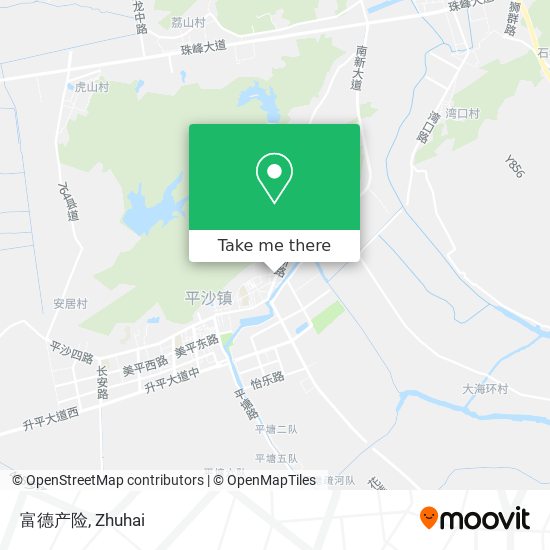 富德产险 map