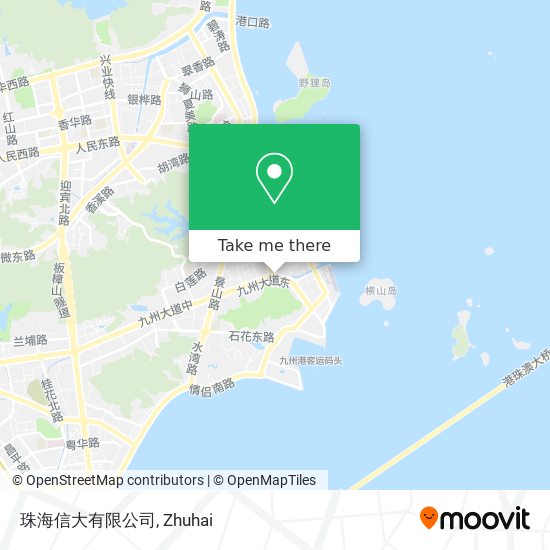 珠海信大有限公司 map