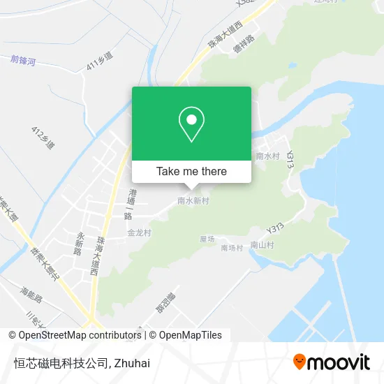 恒芯磁电科技公司 map