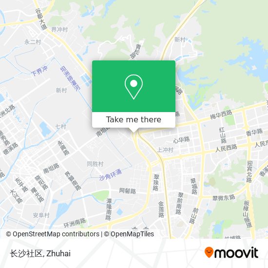 长沙社区 map