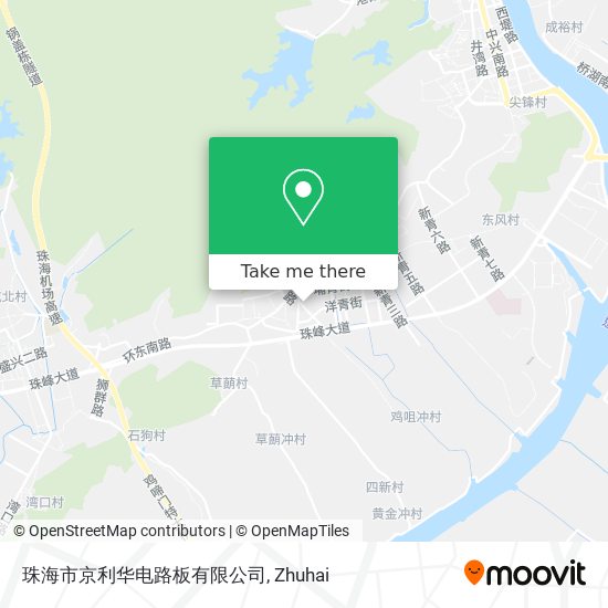珠海市京利华电路板有限公司 map