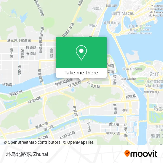 环岛北路东 map