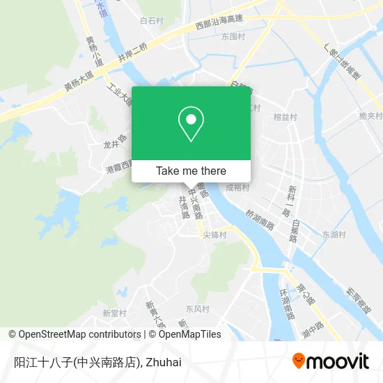 阳江十八子(中兴南路店) map