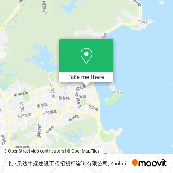 北京天达中远建设工程招投标咨询有限公司 map