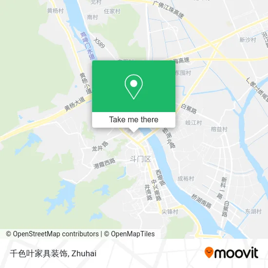 千色叶家具装饰 map