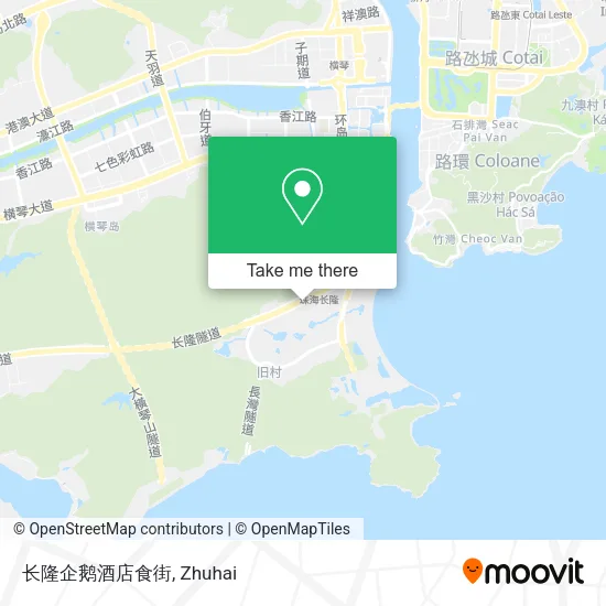 长隆企鹅酒店食街 map