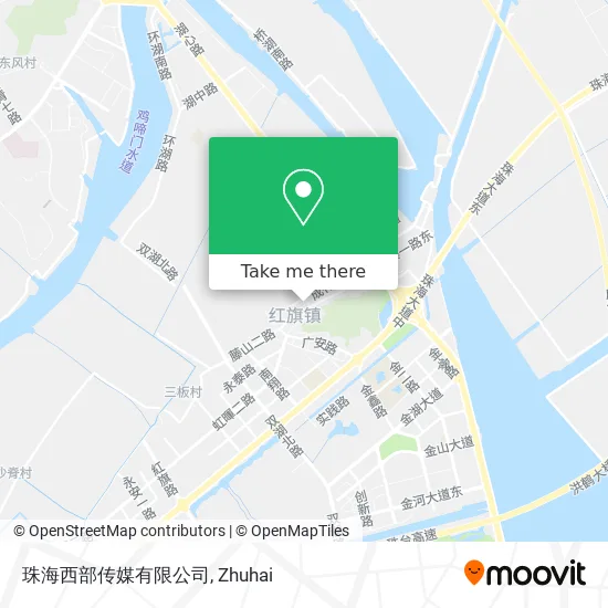 珠海西部传媒有限公司 map