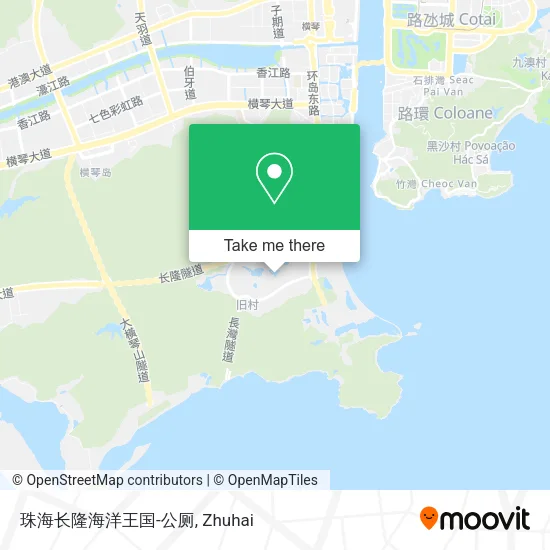 珠海长隆海洋王国-公厕 map