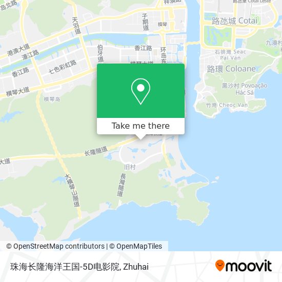 珠海长隆海洋王国-5D电影院 map