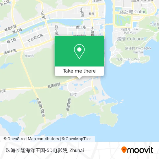珠海长隆海洋王国-5D电影院 map