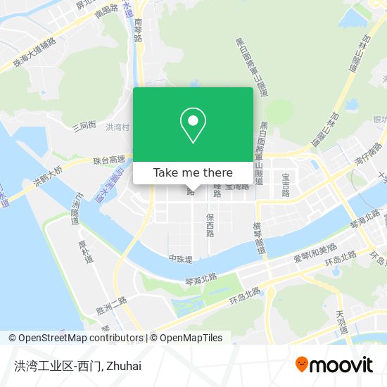 洪湾工业区-西门 map
