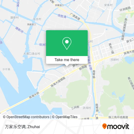 万家乐空调 map