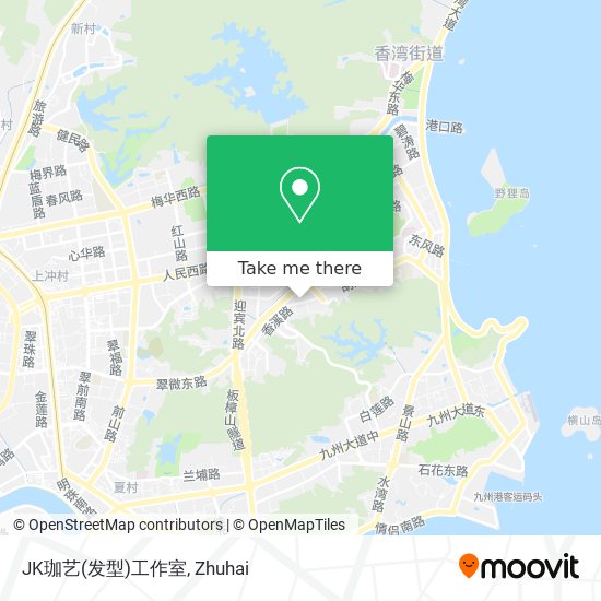 JK珈艺(发型)工作室 map