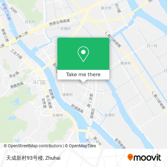 天成新村93号楼 map