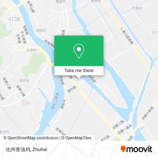 化州香油鸡 map