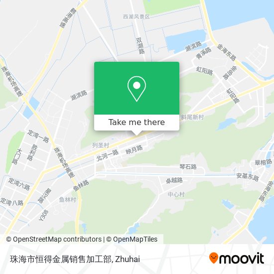 珠海市恒得金属销售加工部 map