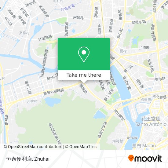 恒泰便利店 map