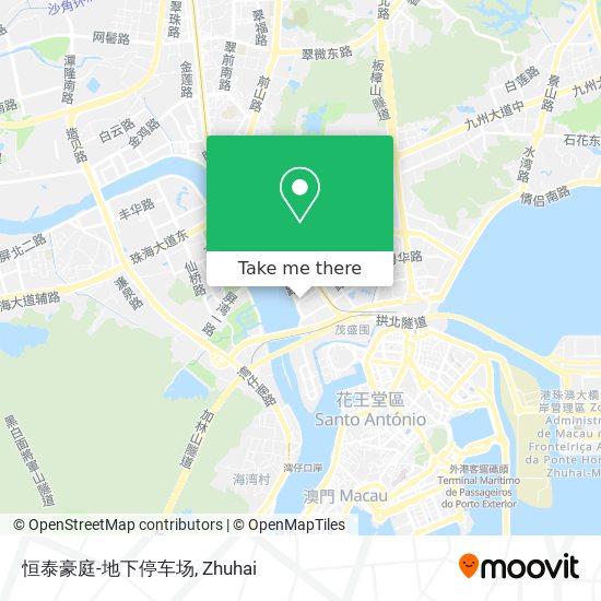 恒泰豪庭-地下停车场 map