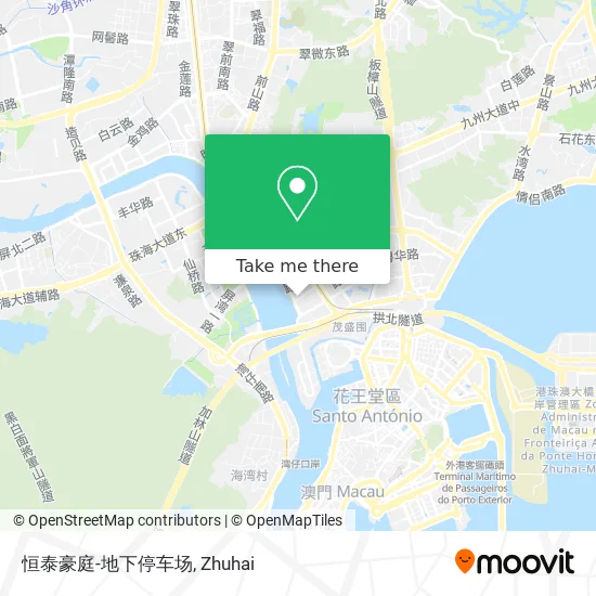 恒泰豪庭-地下停车场 map