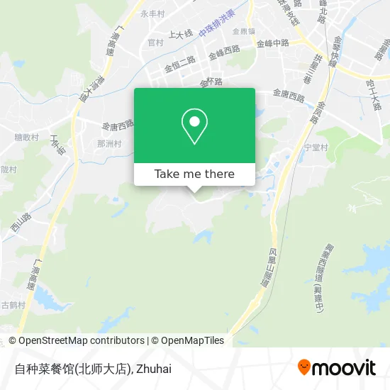 自种菜餐馆(北师大店) map