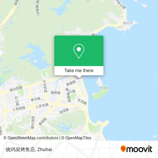 烧鸡皇烤鱼店 map