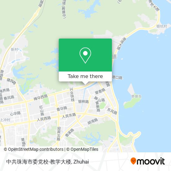 中共珠海市委党校-教学大楼 map